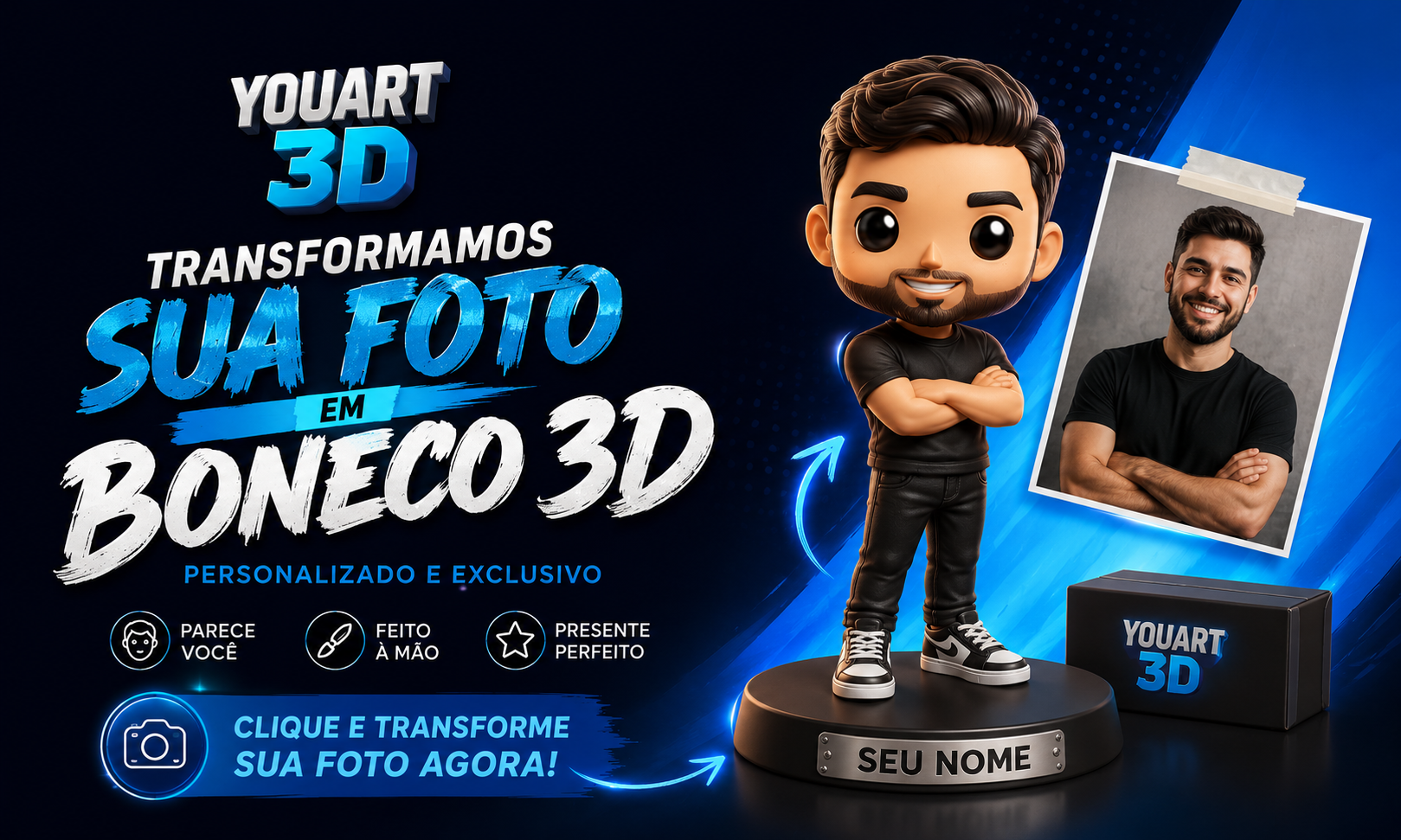 Promoção Dia dos Namorados YouART3D